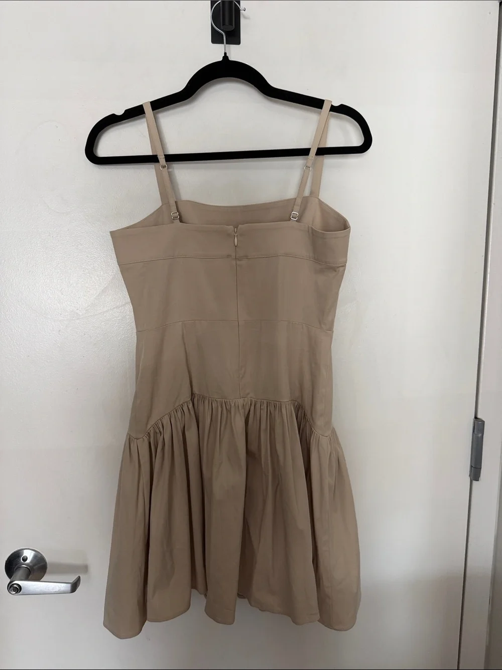 Abercrombie Beige Spaghetti Strap Sundress - Lightweight Women's Dress